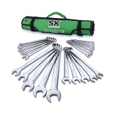 Sk Combination Wrench Set Metric 6 To 32mm 22-piece Superkrome Finish Pre...