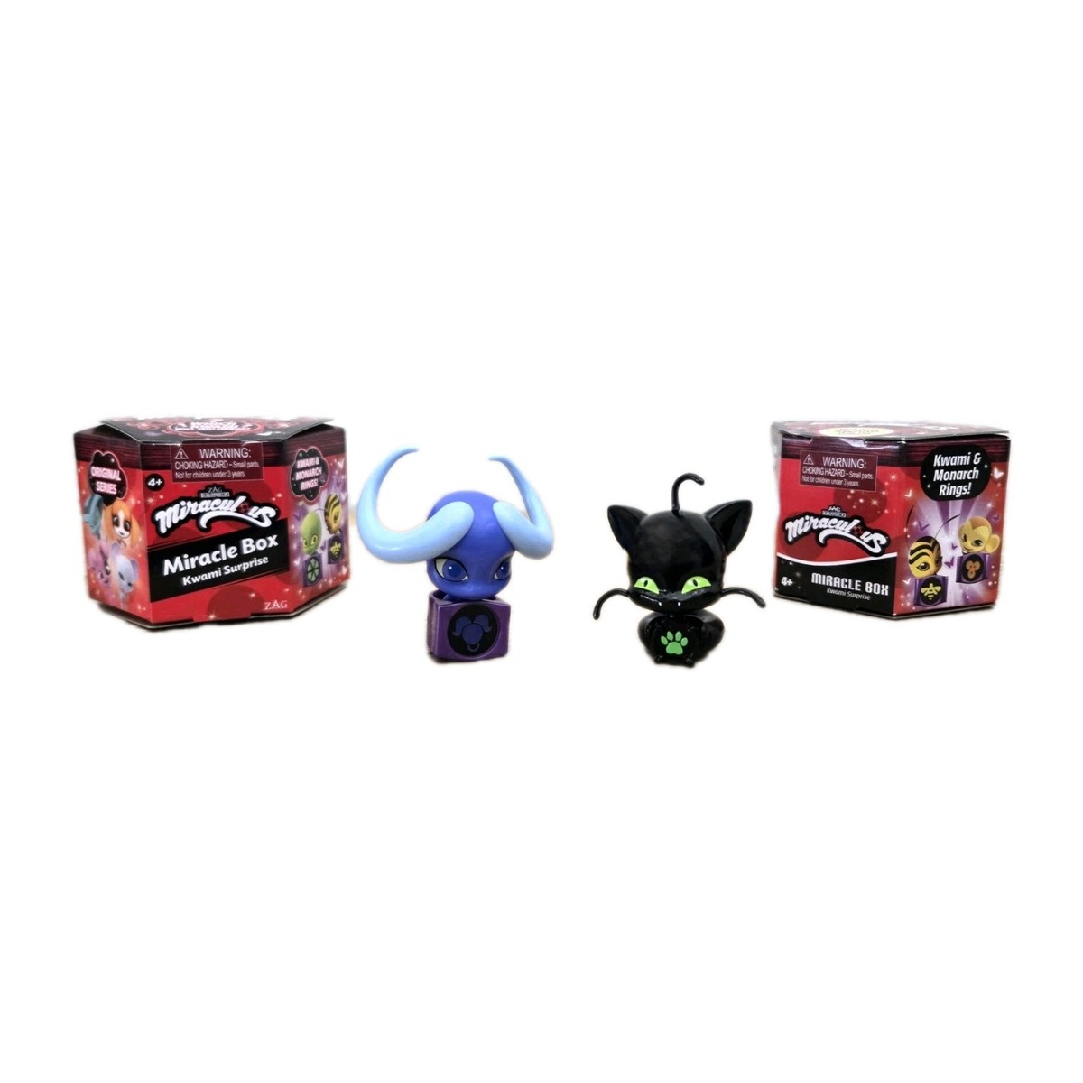 Miraculous Miracle Box Kwami Surprise STOMPP WITH RING & PLAGG