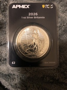 2026 Silver Britannia PCGS First Strike