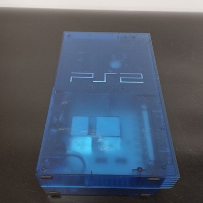 PS2 PlayStation2 Ocean Blue Console System SCPH-37000 Limited