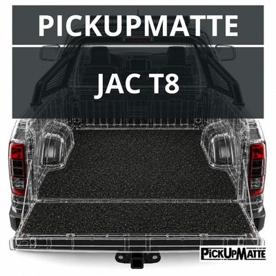 Antirutschmatte für JAC T8, Doppelkabine mit beschichteter Ladefläche