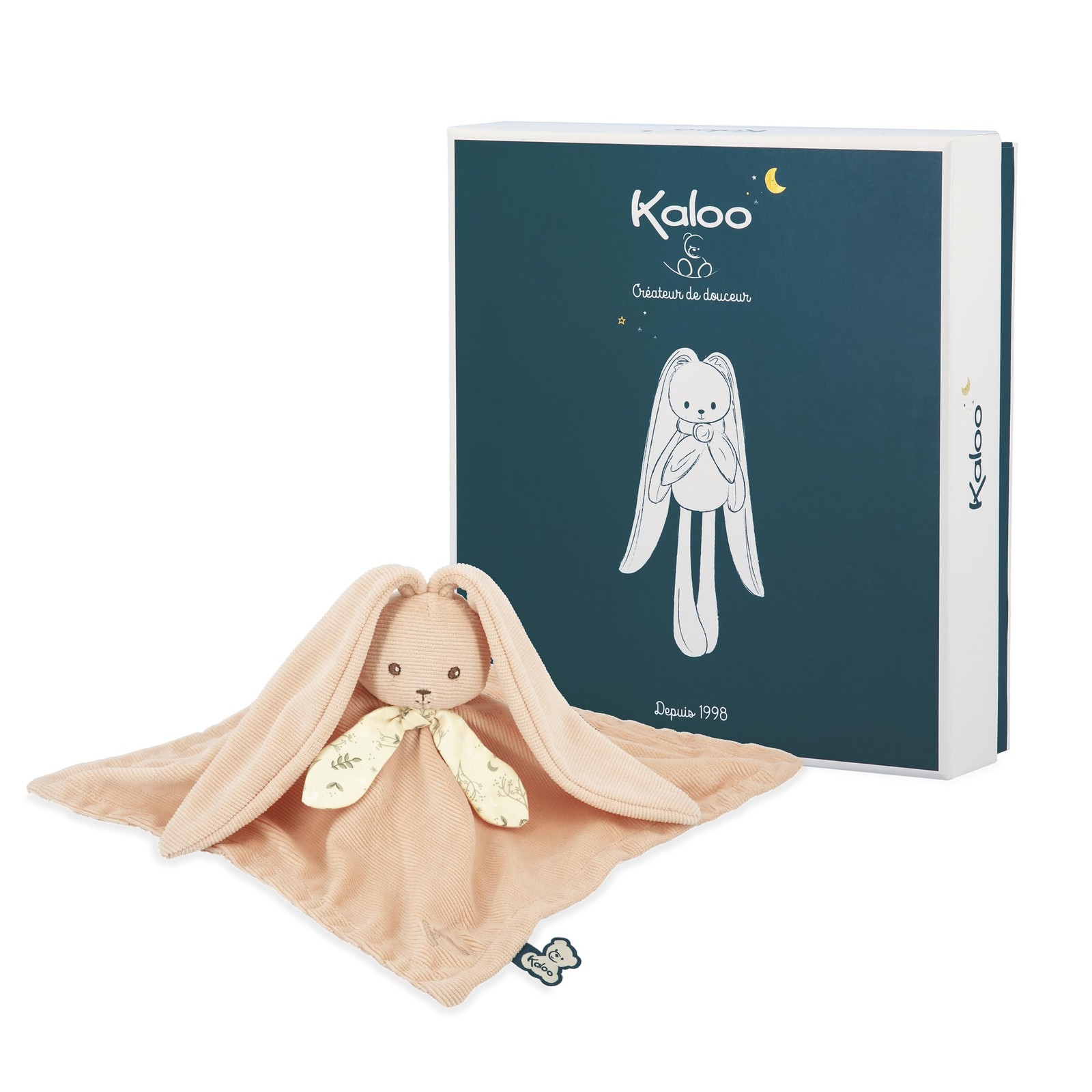 Doudou lapin Lapinoo pour apaiser le sommeil de bébé dans son berceau