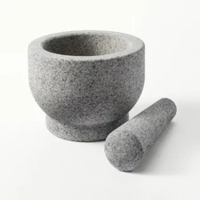 Granite Mortar & Pestle Naturals - Figmint