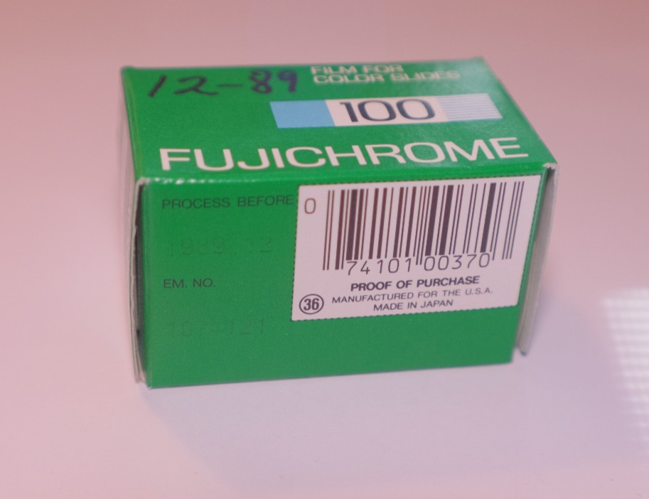 Vintage Expired Slide Film - Fujifilm Fujchrome 100 35mm 36