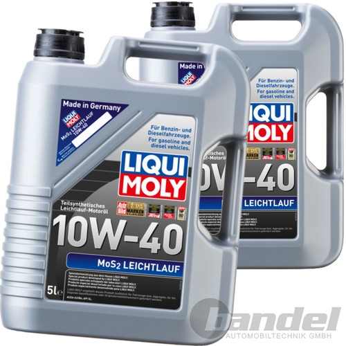 Kit 2 Pzas Liqui Moly 10w40 Leichtlauf Pro-line Con Obsequio | Envío Gratis