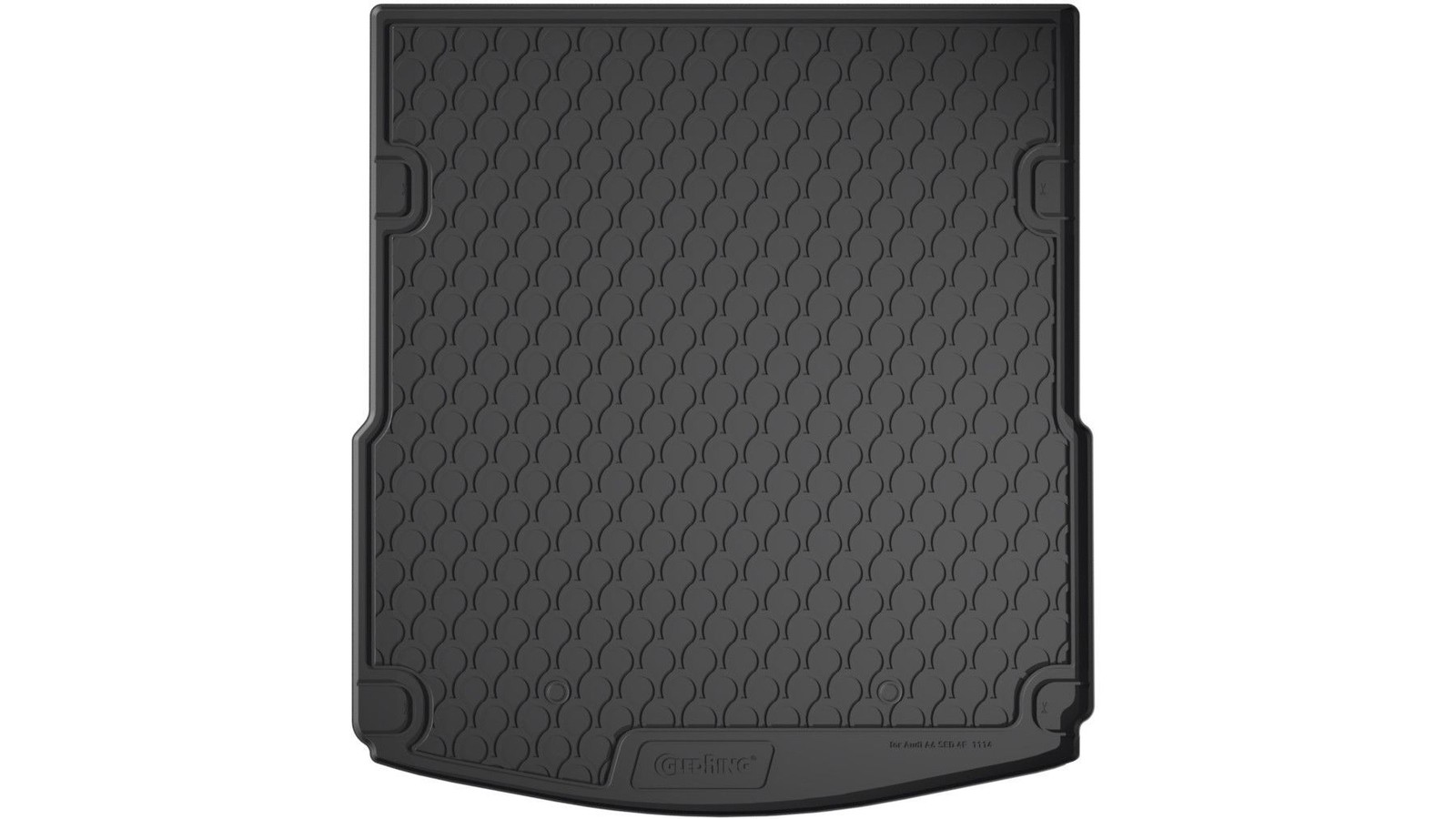 Protezione Baule Gomma Audi A6 4p 04-11 | Vasca Lavabile Antiscivolo