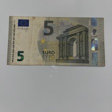 5 Euro Banknote – Circulated – European Union Currency