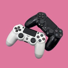 2-Pack Sony Playstation4 PS4 CUH-ZCT2U Wireless Controllers White & Black #L0897