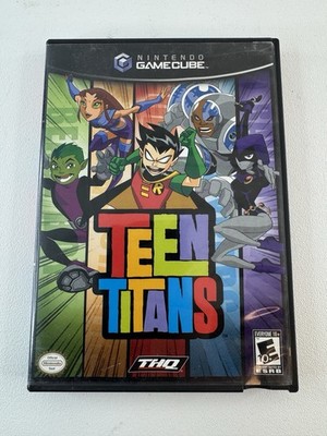 Teen Titans (Nintendo GameCube, 2006) CIB, TESTED, Good Condition, RARE MANUAL