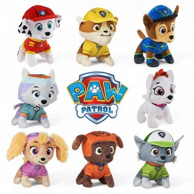 Paw Patrol 5'' Mini Plush Stuffed Animal Toy | Marshall, Everest, Sweetie & More