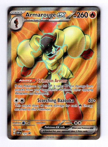 Armarouge ex - 125 SV: Scarlet & Violet Promo Cards #125 Promo Holo NM Pokemon