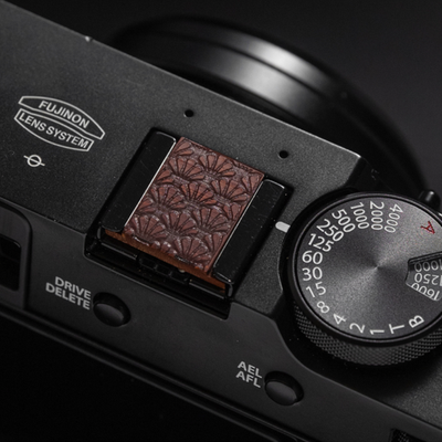 Wood Camera Hot Shoe Cover Protect Cap For Fuji XT50 XS20 X100VI
