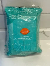 Lume Acidified Deodorant Wipes 15 Count 3 Pack Cool Cucumber pH Odor Control