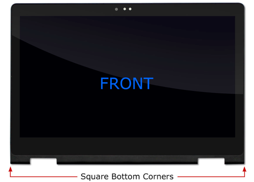 Dell Inspiron 13 5368 5378 5379 P69G FHD LCD lunetta montaggio touch screen NUOVA - Foto 2 di 4