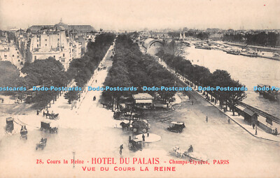 R496533 28 Cours la Reine Hotel du Palais Champs Elysees Paris Vue du Cours La R