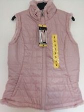 Nicole Miller Ladies Reversible Gilet Dusty Pink Size S Bnwt