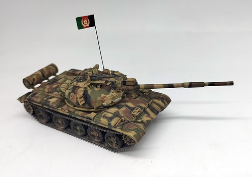 Homemade 1/72 Afghanistan T62BDD 1984 Main Battle Tank Camouflage Finished Model - Picture 5 of 10
