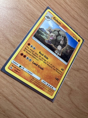 Golem 35/68 - Hidden Fates - Regular Rare - NM - Pokemon TCG 2019 - Picture 2 of 3