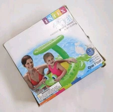 NEW Intex Green Froggy Friend Shaded Pool Float 47" x 31" Box Damage