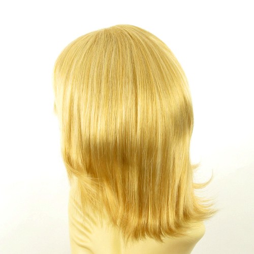 mid length wig for women light blond golden ref: VANILLE lg26 PERUK - Imagen 4 de 8