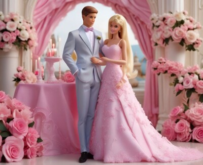Valentines Day Bride And Groom Wedding Theme Picture