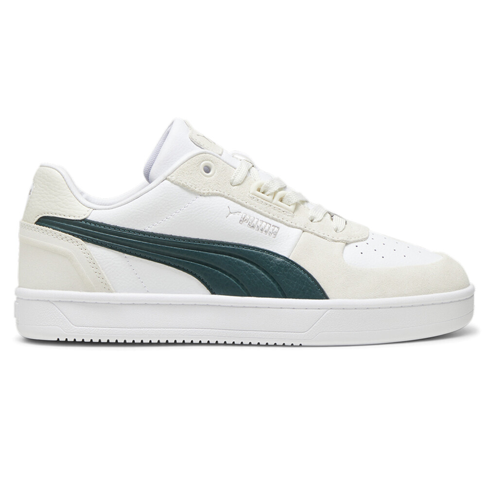 Мужские белые кроссовки Puma Caven 2.0 Lux Sd на шнуровке, повседневная обувь 39508004