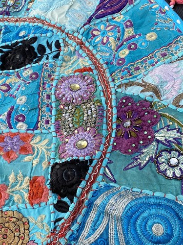 Floor Boho Bohemian Moroccan Handmade Fringe Pillow Cover COTTON Blend NEW - Picture 2 of 9