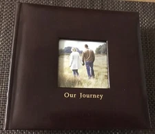Our Journey Photo Album - With Every Step Love Grows - NIB, Photo Size 4” X 6”