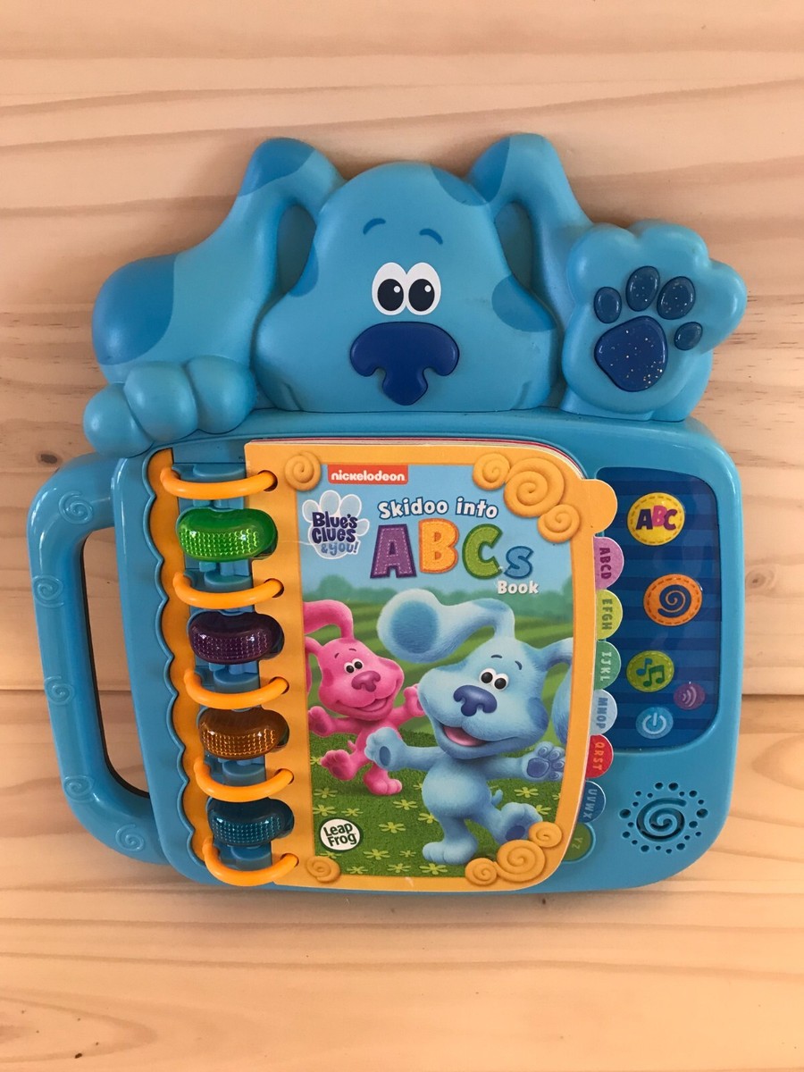LeapFrog Blues Clues and You! Skidoo Into ABCs Book for Kids, Blue