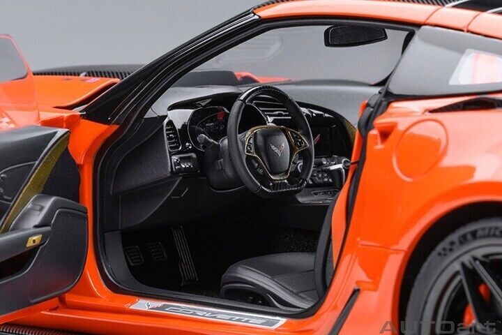 1/18 Chevrolet Corvette C7 ZR1 Sebring Orange Tintcoat 2019 Model