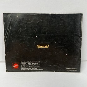 Kung Fu (Nintendo NES, 1985) Manual ONLY - Authentic !