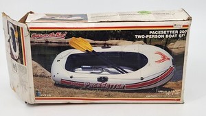 Vintage PaceSetter 200 Inflatable Boat 78”x46” by Intex