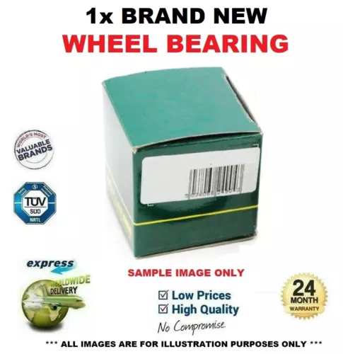 1x Rear Axle WHEEL BEARING for FIAT COUPE 2.0 20V Turbo 1996-2000 - Picture 1 of 7