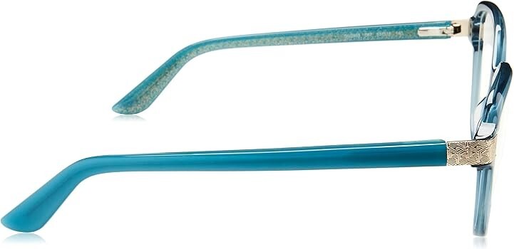 Guess GU2955 087 Blue Clear Cat Eye Plastic Eyeglasses Frame  display picture 3