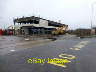 Foto 6x4 ehemalige Kantine und Bürogebäude, Nestles Fabrik, Omagh Mount P c2017