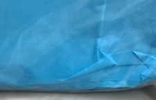 Cardinal Health 5210PG Blue Polyethylene Film Gowns with Thumbhooks 1-Lot QTY 15