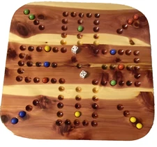 Aggravation Board Natural RED CEDAR (NRC-4), Four Player