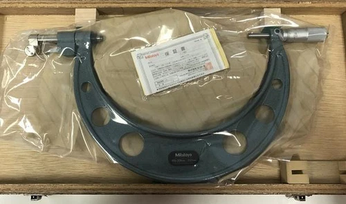 Mitutoyo 107-208 Outside Micrometer, 175-200mm, 0.01mm Graduation