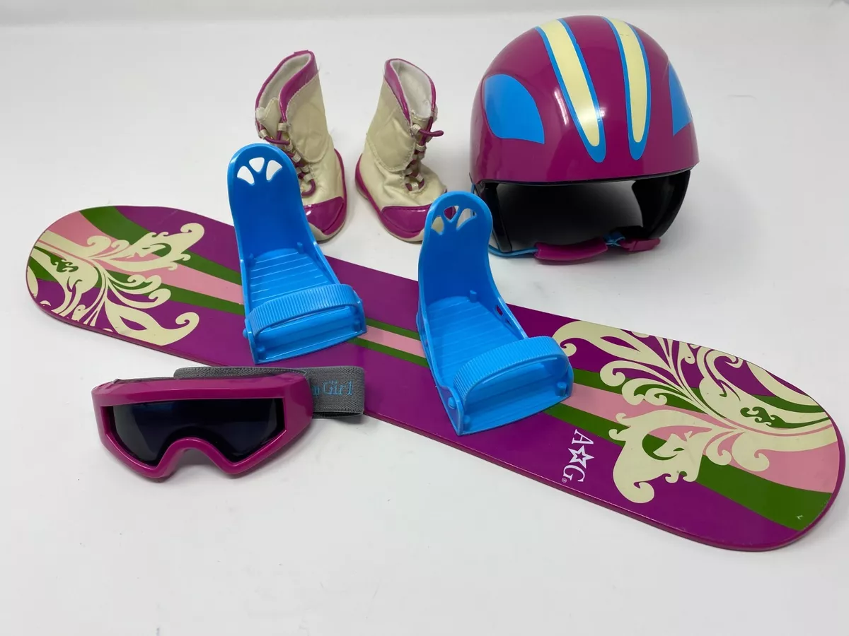 American Girl Doll Snowboard and Gear COMPLETE Set eBay