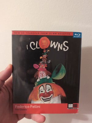 The Clowns NEW w/ Slipcover (Blu-ray, 1970) Raro Video OOP Federico Fellini