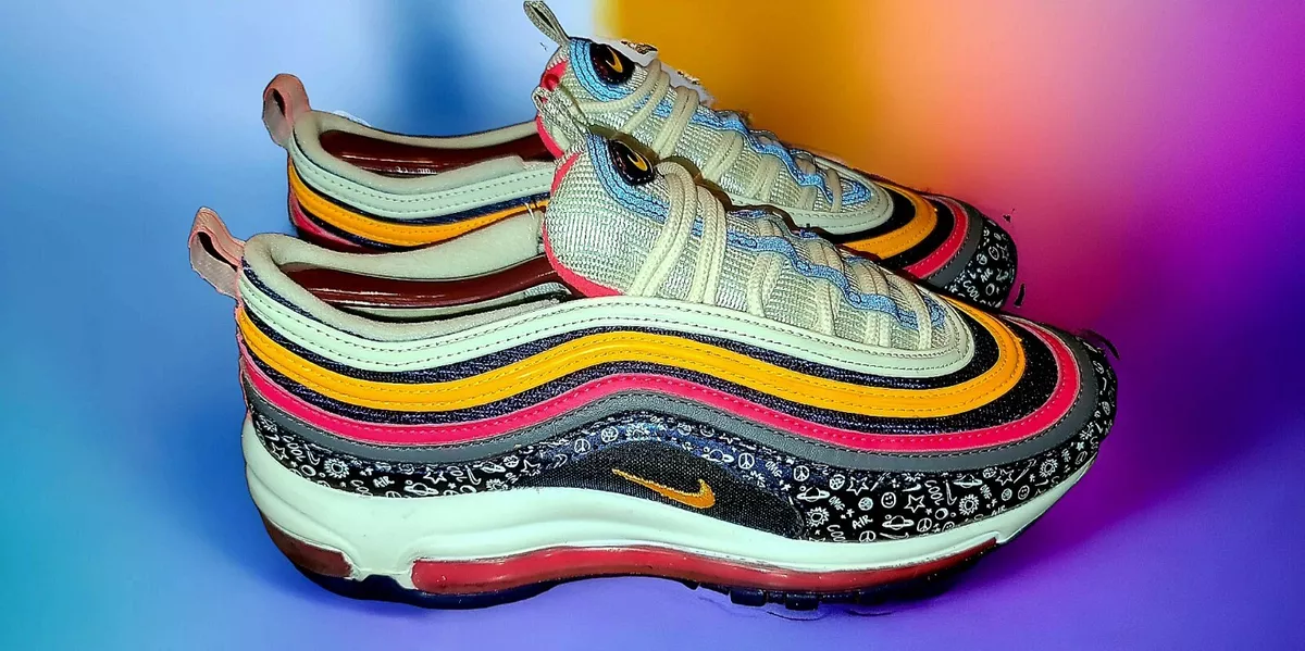 鍔 Vaderlijk Pellen Nike Air Max 97 GS Back To School Multicolor Shoes, CI9929-500, Size 6.5 |  eBay