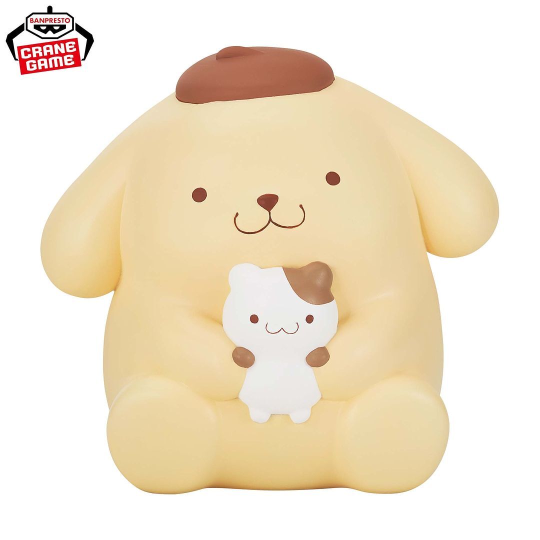 Sanrio Characters Sofvimates Pompompurin & Muffin Figure