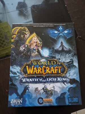 World of Warcarft - Wrath of the Lich King Board game. By Blizzard & Z-man
