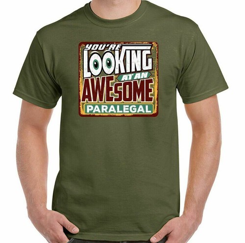 Paralegal T-Shirt Uomo You'Re Looking A Un Stupenda Divertente Top Avvocato Law - Picture 12 of 20