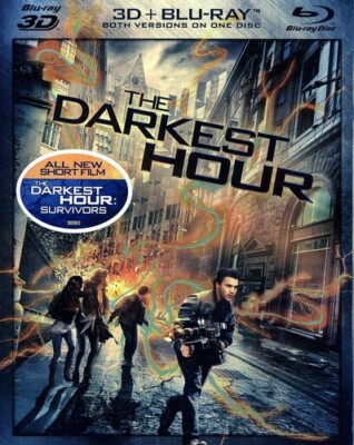 The Darkest Hour [Blu-ray 3D], Good DVD, Emile Hirsch,Olivia Thirlby,Max Minghel
