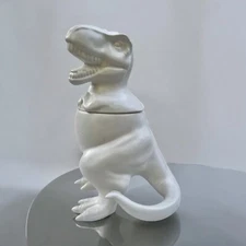Large Post-Modern T-Rex Dinosaur Ceramic Sculpture