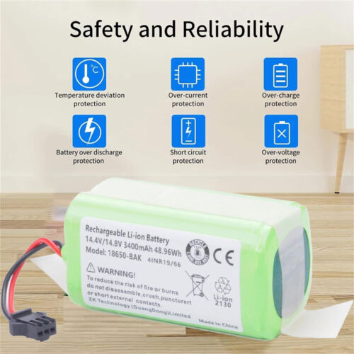 USA Battery For Eufy RoboVac 11C, 11S Max, 12 15T 15C Max 25C 30 30C Max 35C - Picture 10 of 10