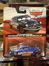 Mattel Disney Pixar Cars Dirt Track Fabulous Hudson Hornet