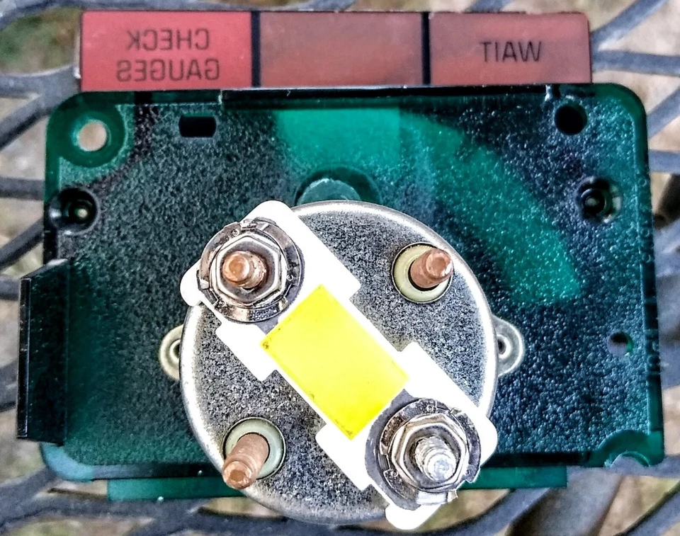 Cuadro de instrumentos medidor de temperatura del agua GMC Chevy Truck 1500 2500 3500 88-91 Foto 4 de 4