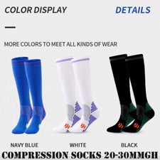 Compression Stockings 30-40 mmHg Knee High Graduated Therapeutic Socks Support